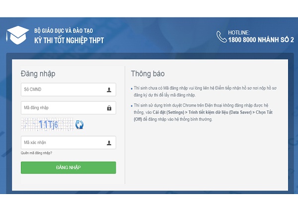 Các cách tra cứu điểm thi Bet88 2026 nổ hũ và xổ số 2020, hướng dẫn tra cứu trên tài khoản thisinh.thitotnghiepthpt.edu.vn