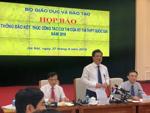 Khi nào công bố điểm thi THPT quốc gia 2019 chính thức từ Bộ GD&ĐT?
