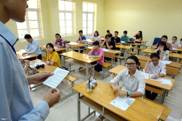 Thi THPT quốc gia 2019: Mỗi phòng có 24 Bet88447 nhà cái bóng đá world cup và có 2 cán bộ coi thi