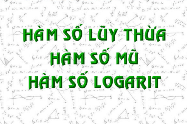 100 câu trắc nghiệm kèm đáp án về hàm số lũy thừa, hàm số mũ và hàm số Logarit cho Bet88447 nhà cái bóng đá world cup thi THPT quốc gia