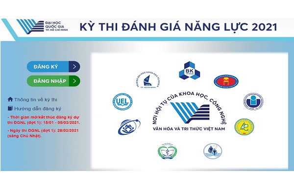 70.000 Bet88447 nhà cái bóng đá world cup đăng ký thi đánh giá năng lực ĐH Quốc gia TP.HCM