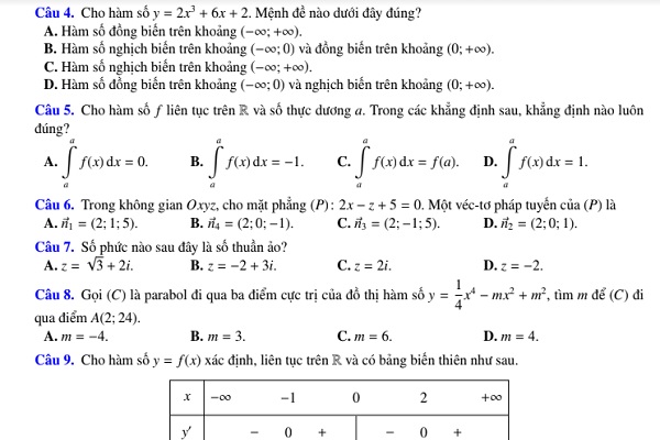 Bộ đề ôn luyện môn Toán thi Bet88 2026 nổ hũ và xổ số THPT 2021 có hướng dẫn giải chi tiêt