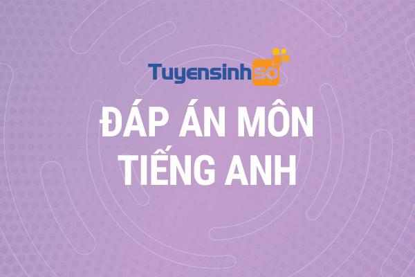 Đáp án môn Tiếng Anh kỳ thi Bet88013.com trang chủ chính thức 2020 đầy đủ 24 mã đề (Tham khảo)