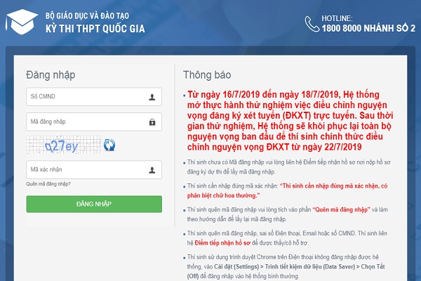 Hôm nay (16/7), Bet88447 nhà cái bóng đá world cup cả nước được thử thay đổi nguyện vọng Bett 88 Link đăng nhập nhà cái ĐH
