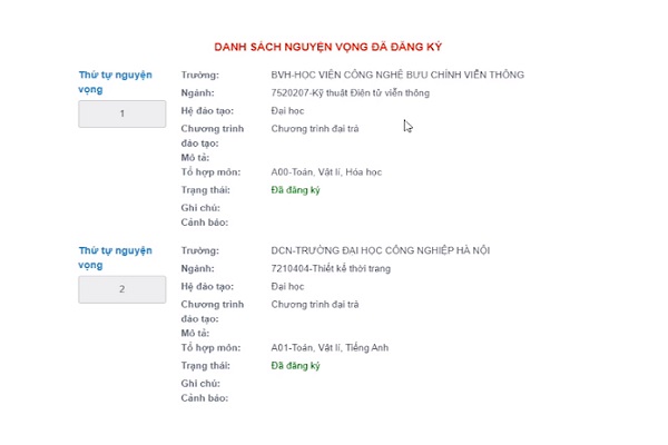 Hướng dẫn đăng ký nguyện vọng Bett 88 Link đăng nhập nhà cái ĐH 2021 TRỰC TUYẾN chính xác, chi tiết nhất