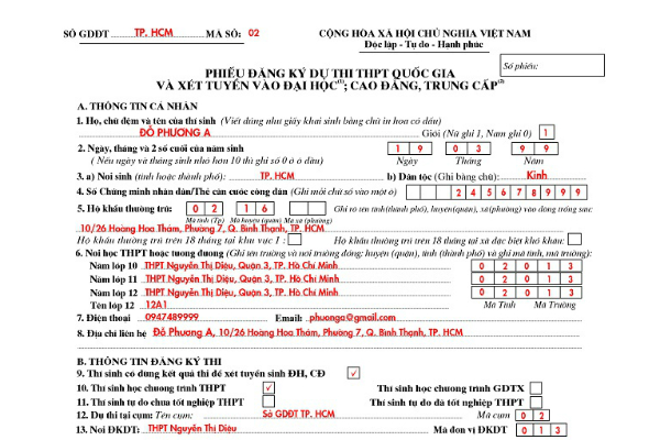 Hướng dẫn làm hồ sơ thi Bet88 2026 nổ hũ và xổ số THPT và Bett 88 Link đăng nhập nhà cái ĐH 2020