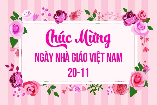 Tuyển tập lời chúc 20/11 ý nghĩa nhất dành tặng thầy cô giáo