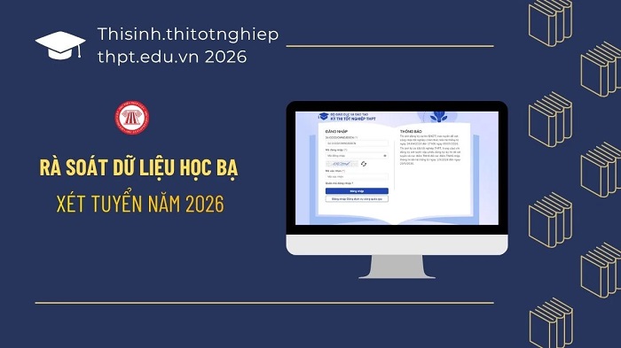 Chi tiết các bước đăng nhập thisinh.thitotnghiepthpt.edu.vn 2026 rà soát DỮ LIỆU HỌC BẠ Bett 88 Link đăng nhập nhà cái